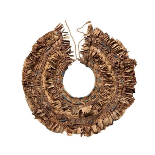 Floral collar from Tutankhamuns Embalming Cache - image courtesy of the Met Museum