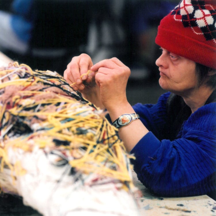 Judith Scott (c) Creative Growth Center