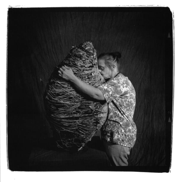 Judith Scott (c) Creative Growth Center, Photographer Leon Borensztein