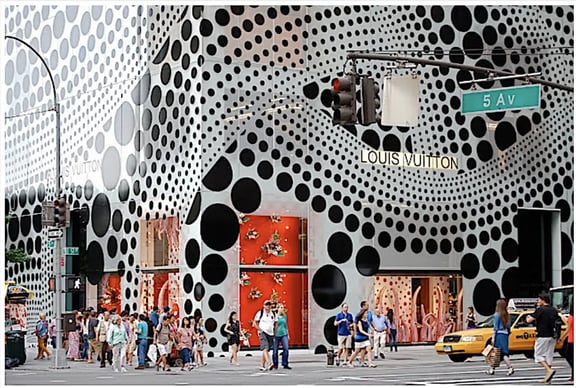 Yayoi Kusama artwork