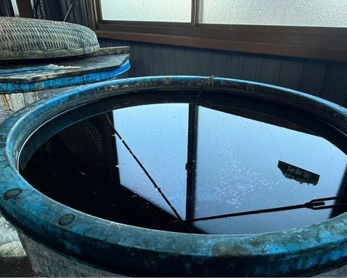 Japan indigo dyeing vat
