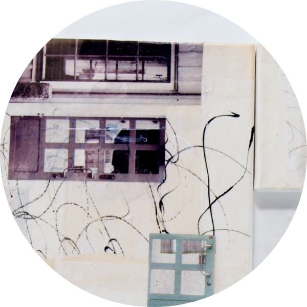 Kagemann Abstract Composition  collage on memory