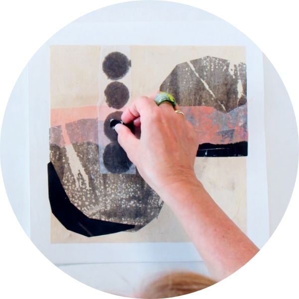Kagemann Abstract Composition  creating a collage