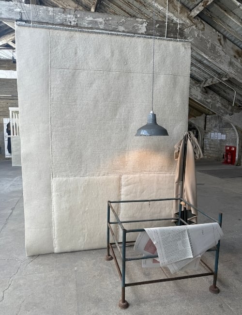 Part of Ann Hamiltons exhibition We Will Sing