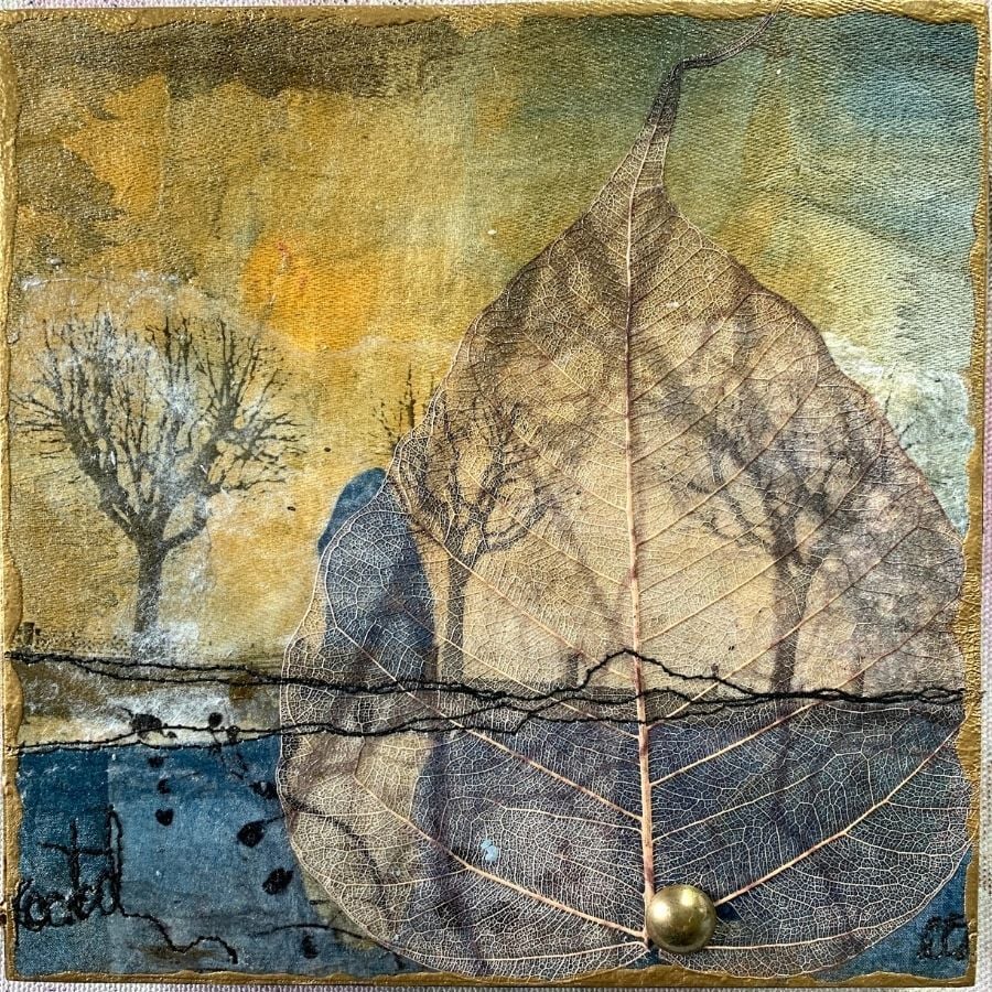 Mixed media artwork by Wen Redmond