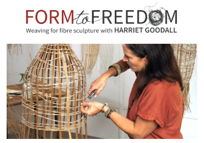 Harriet Goodall in action creating