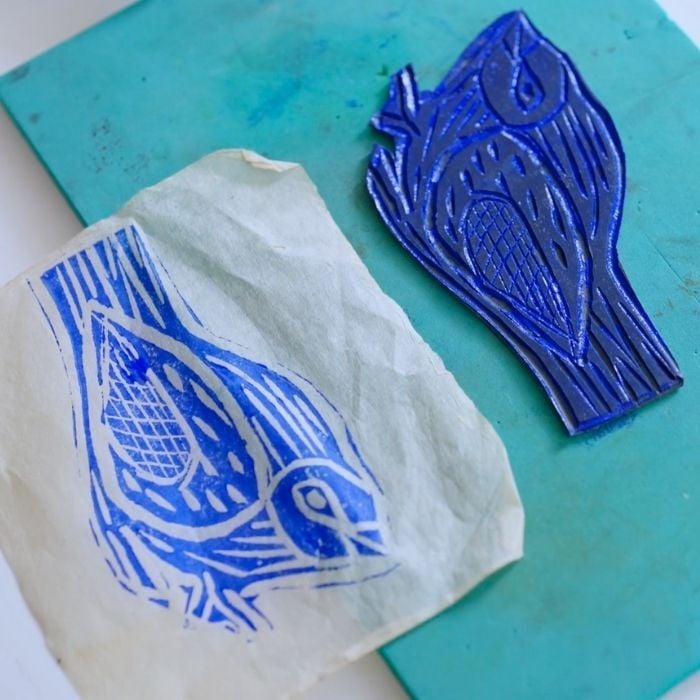 Anne kelly bird print