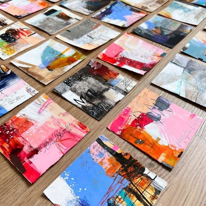 Eva Kalien many collages in one Eva Kalien many collages in one