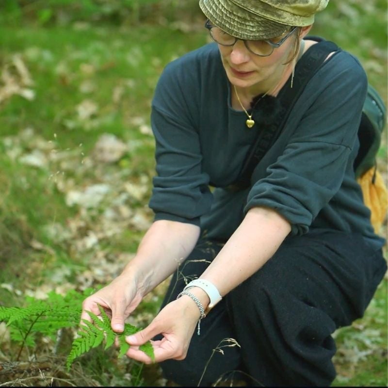 Eva kalien in the forest Eva kalien in the forest