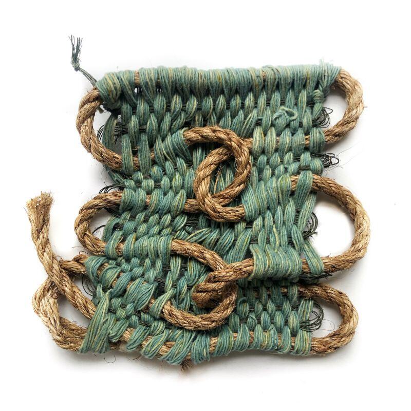 Jessie Mordine Young: Woven Painting